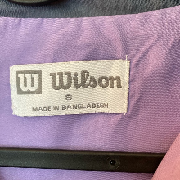 Vintage Wilson Women’s spring jacket purple small - Picture 3 of 5